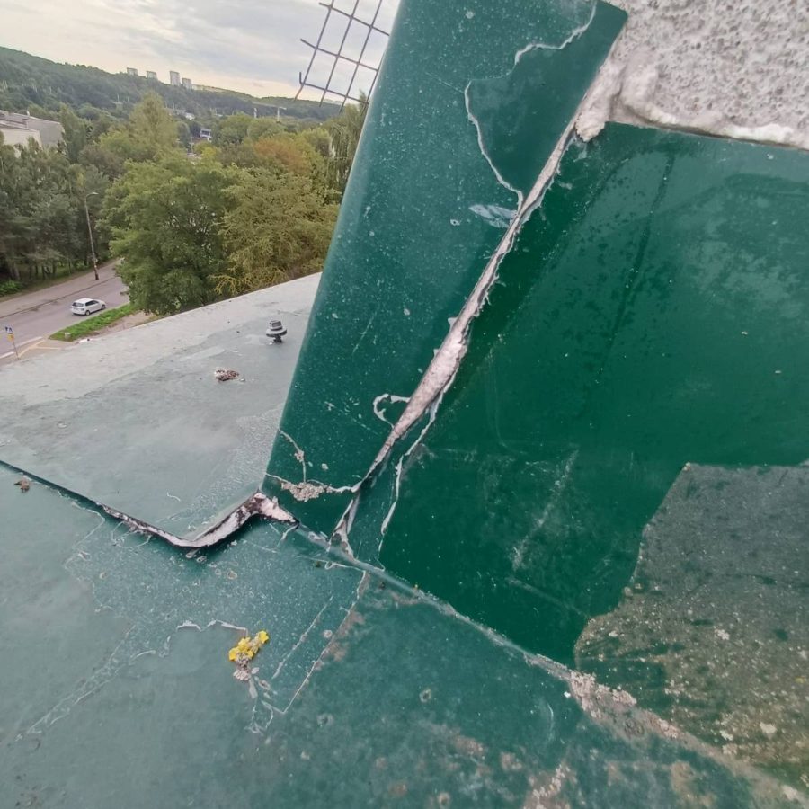 Nieszczelność przy opierzeniu