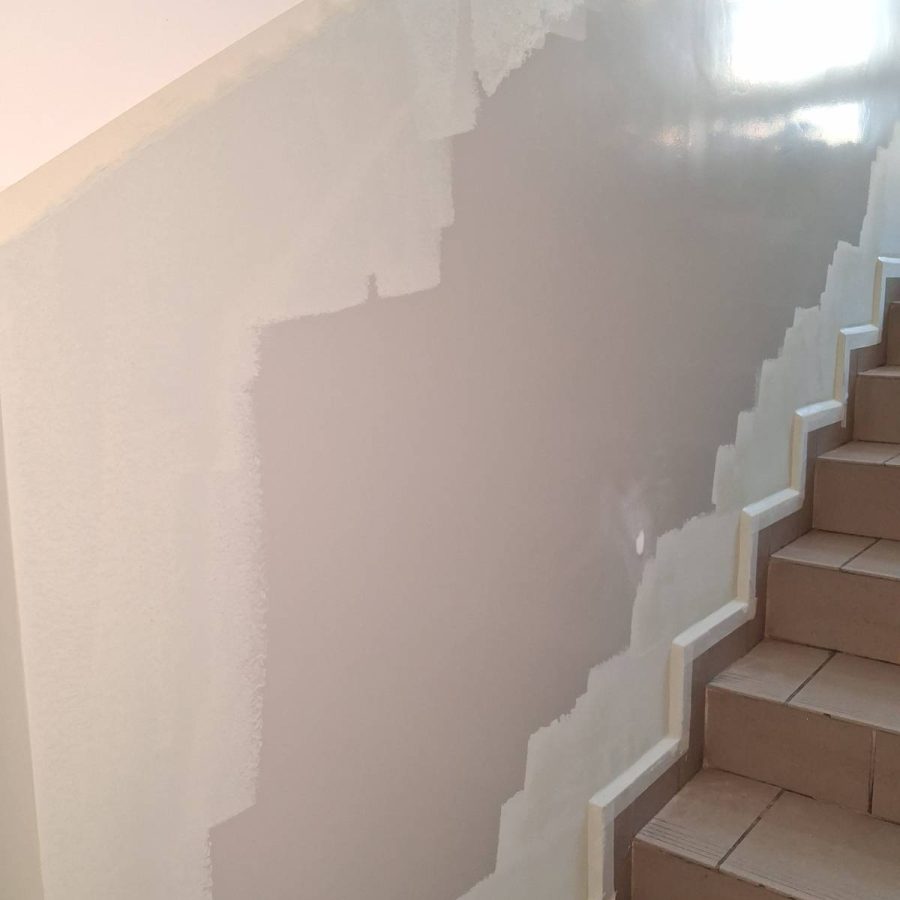 Ciąg dalszy malowania nową farbą